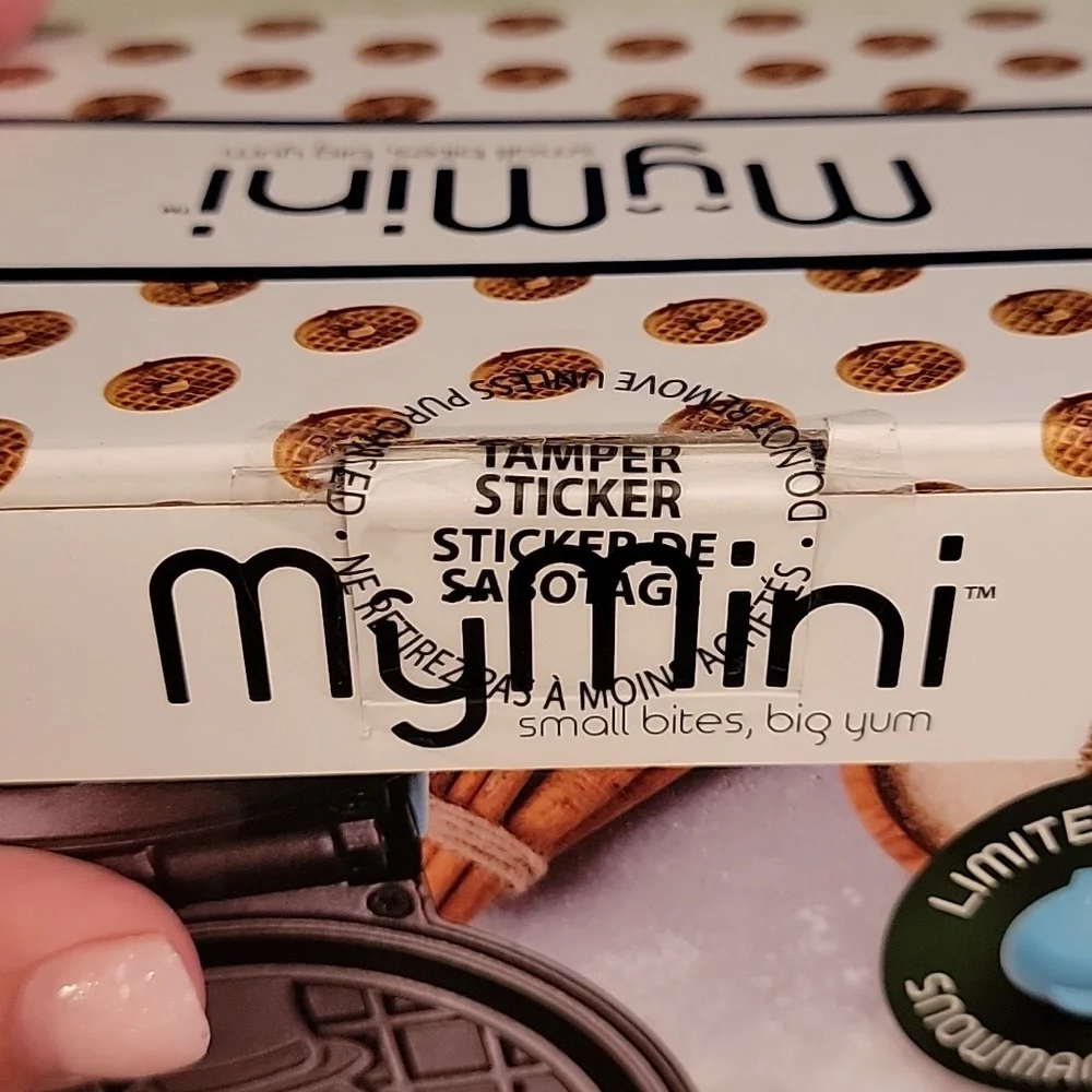 MyMini Snowman Waffle Maker, Limited Edition, 5